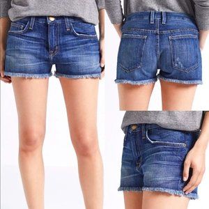Current/Elliott Shorts Denim Boyfriend Cut Off Jean Loved Distress Boho Size 27